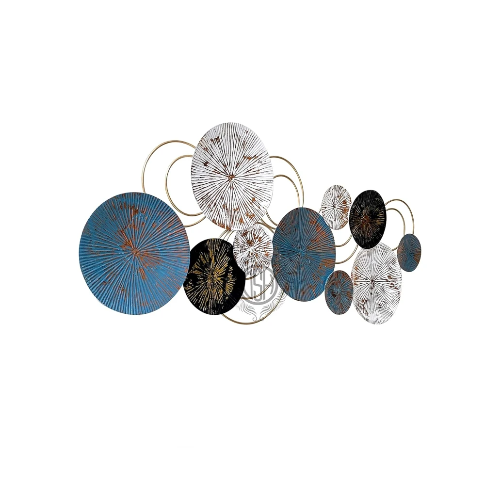 Metal Wall Art Wall Sculpture Wall Hanging Showpiece Perfect For Home and Hotel