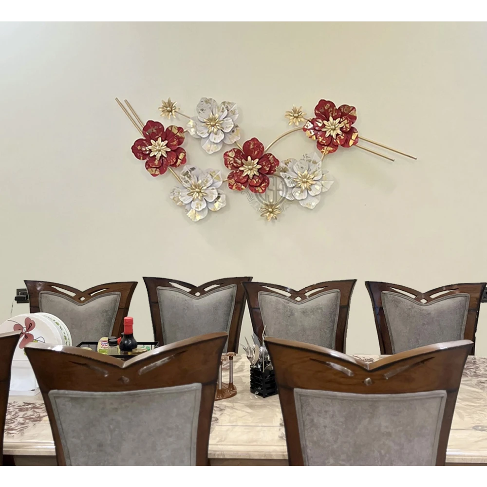 Metal Handcrafted Wall Sculpture wall Art multicolor for Home Decoration.