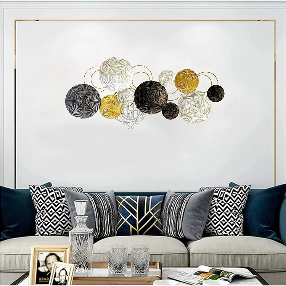Metal Wall Art Wall Sculpture Wall Hanging Showpiece Perfect For Home & Hotel