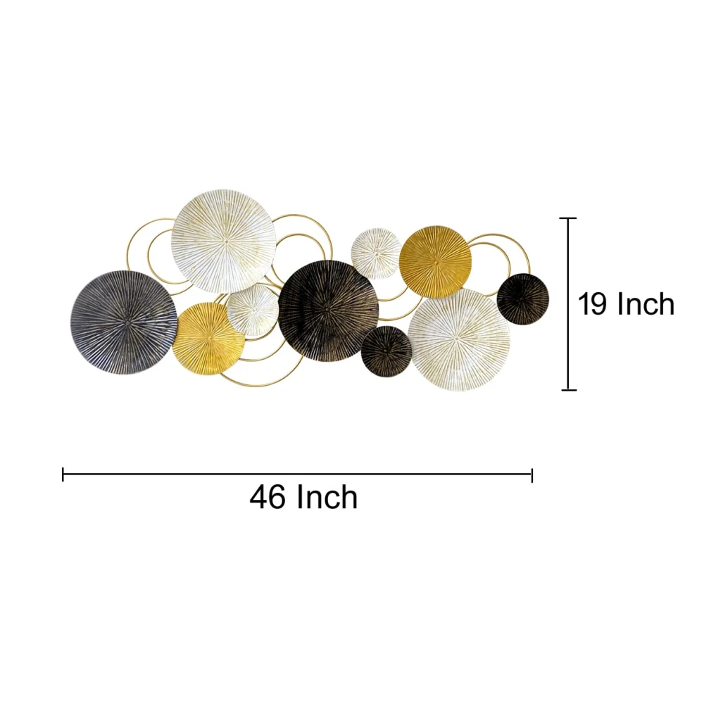 Metal Wall Art Wall Sculpture Wall Hanging Showpiece Perfect For Home & Hotel