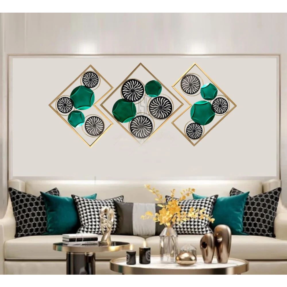 DSH Metal Wall Art Wall Sculpture Wall Hanging Showpiece Perfect For Home, Hotel