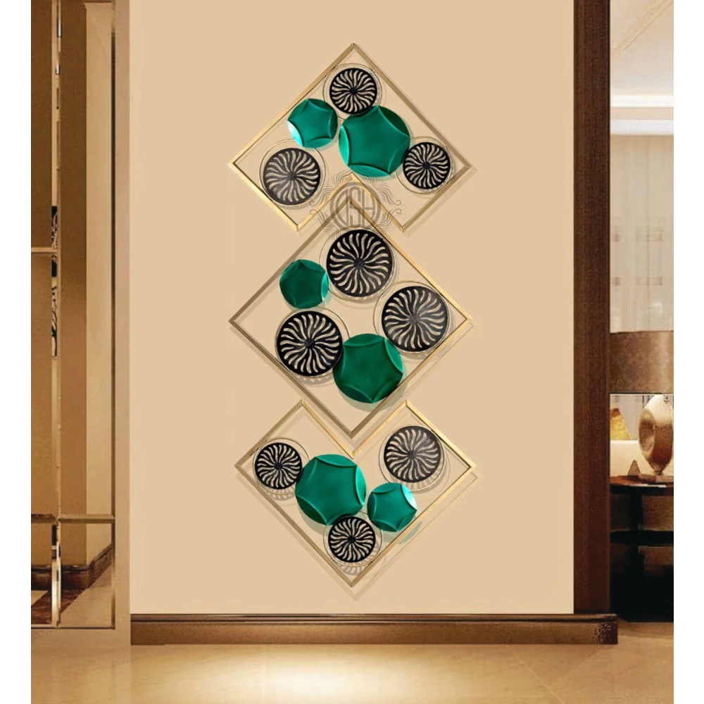 DSH Metal Wall Art Wall Sculpture Wall Hanging Showpiece Perfect For Home, Hotel