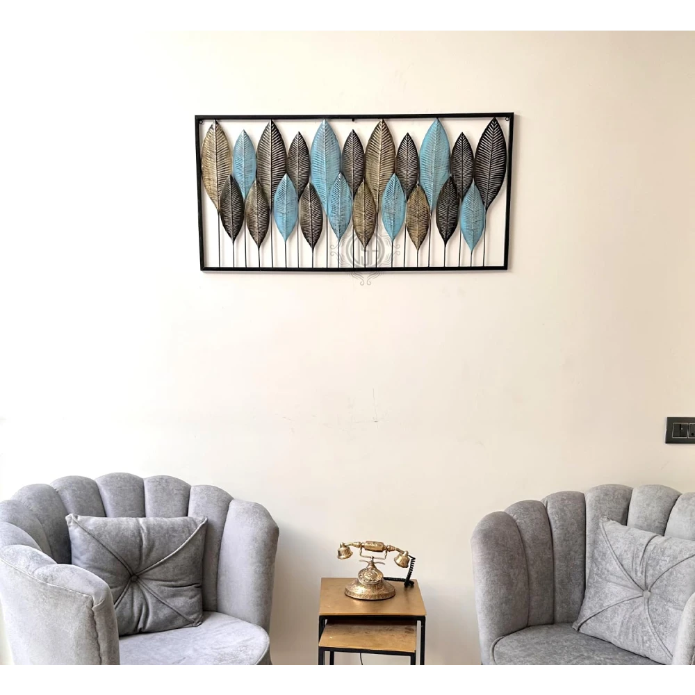 Metal Wall Deco Multi Color Wall Hanging Wall Arts For Indoor