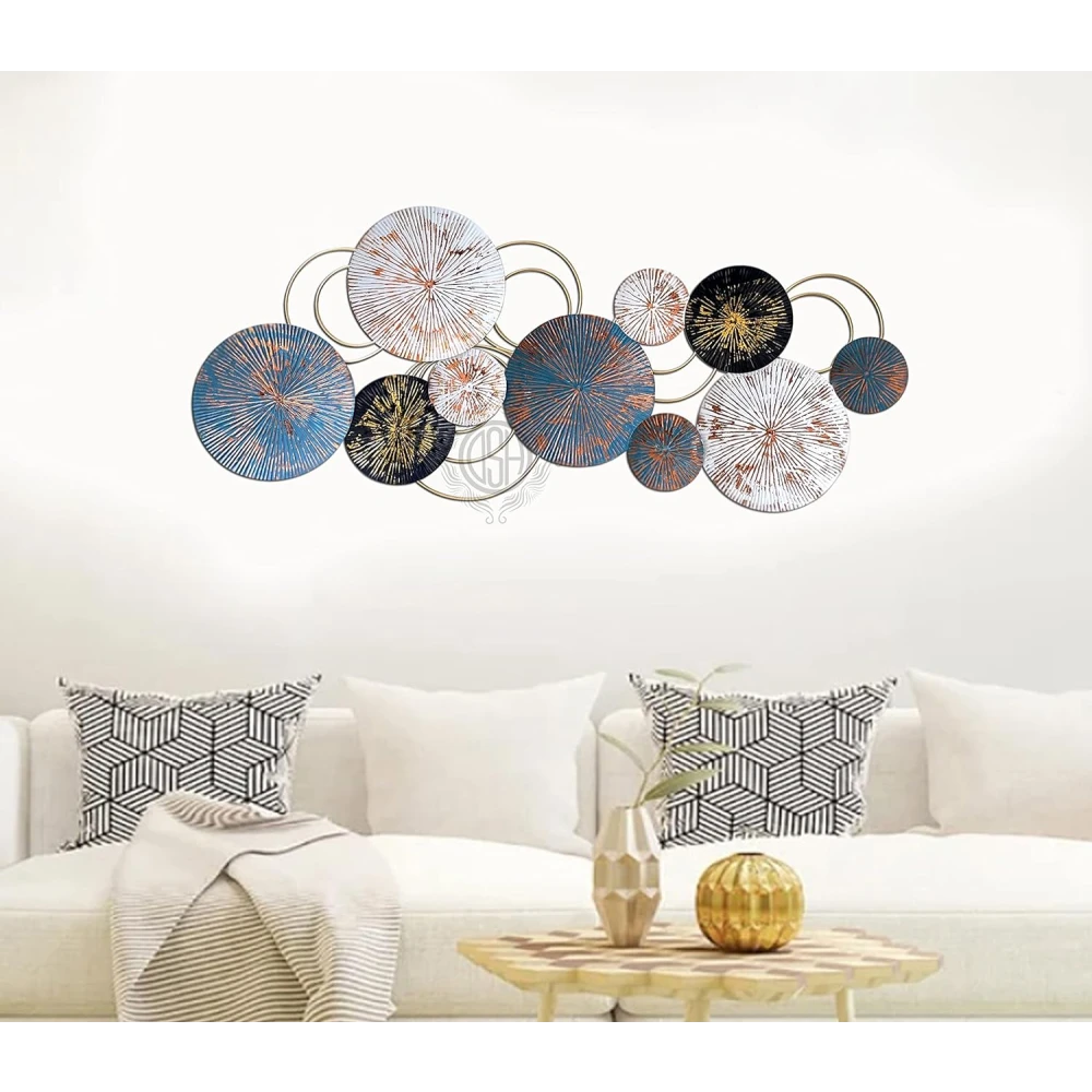 Metal Wall Art Wall Sculpture Wall Hanging Showpiece Perfect For Home and Hotel