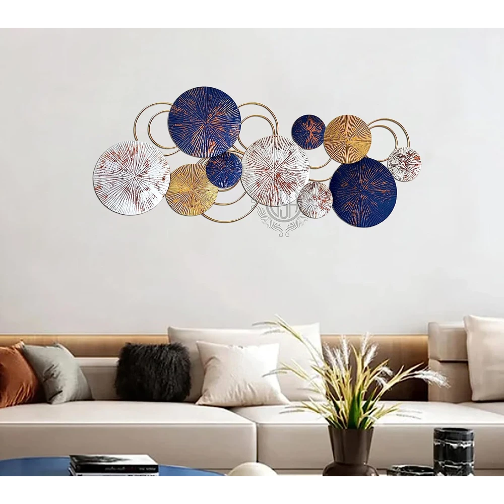 Metal Wall Art Wall Sculpture Wall Hanging Showpiece Perfect For Home.