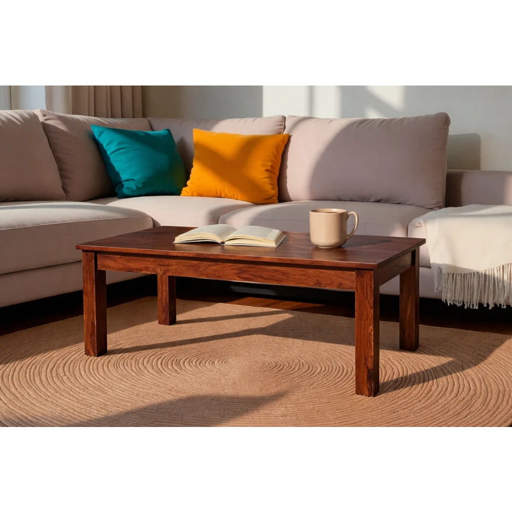 Orchid Homez Bombay Wooden Coffee Table for Living Room Use