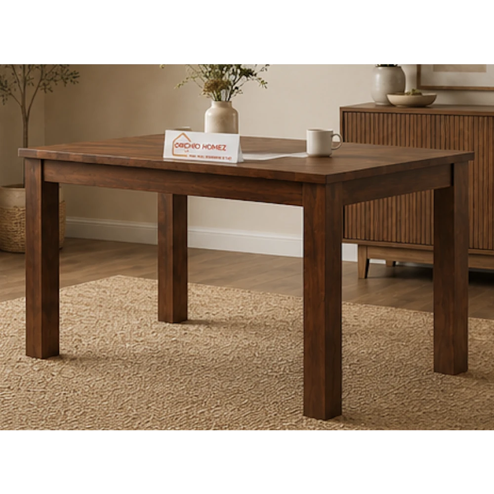 Orchid Homez Amica 4 Seater Wooden Dining Table Set for Home