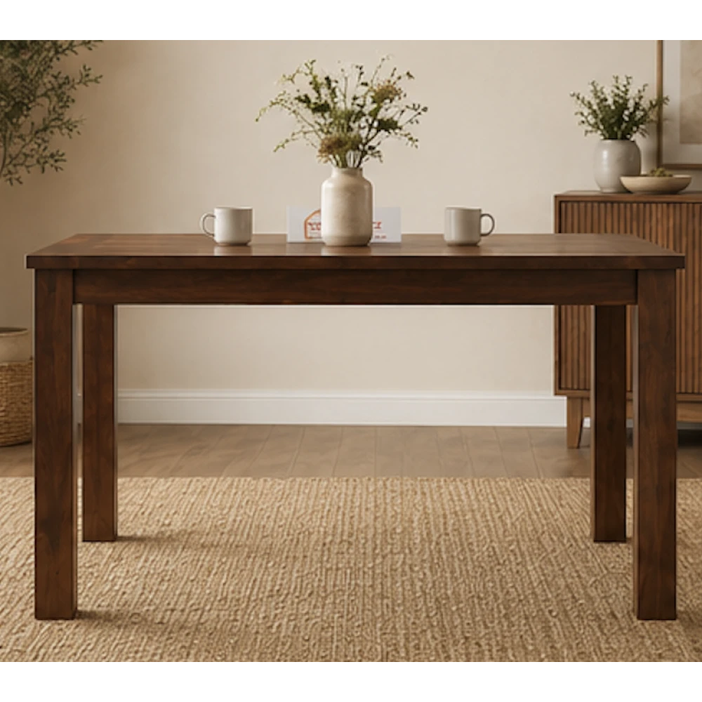 Orchid Homez Amica 4 Seater Wooden Dining Table Set for Home