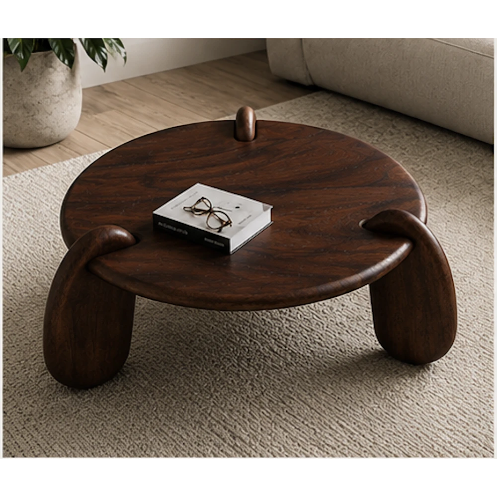 Orchid Homez Veena Wooden Coffee Center Table Living Room