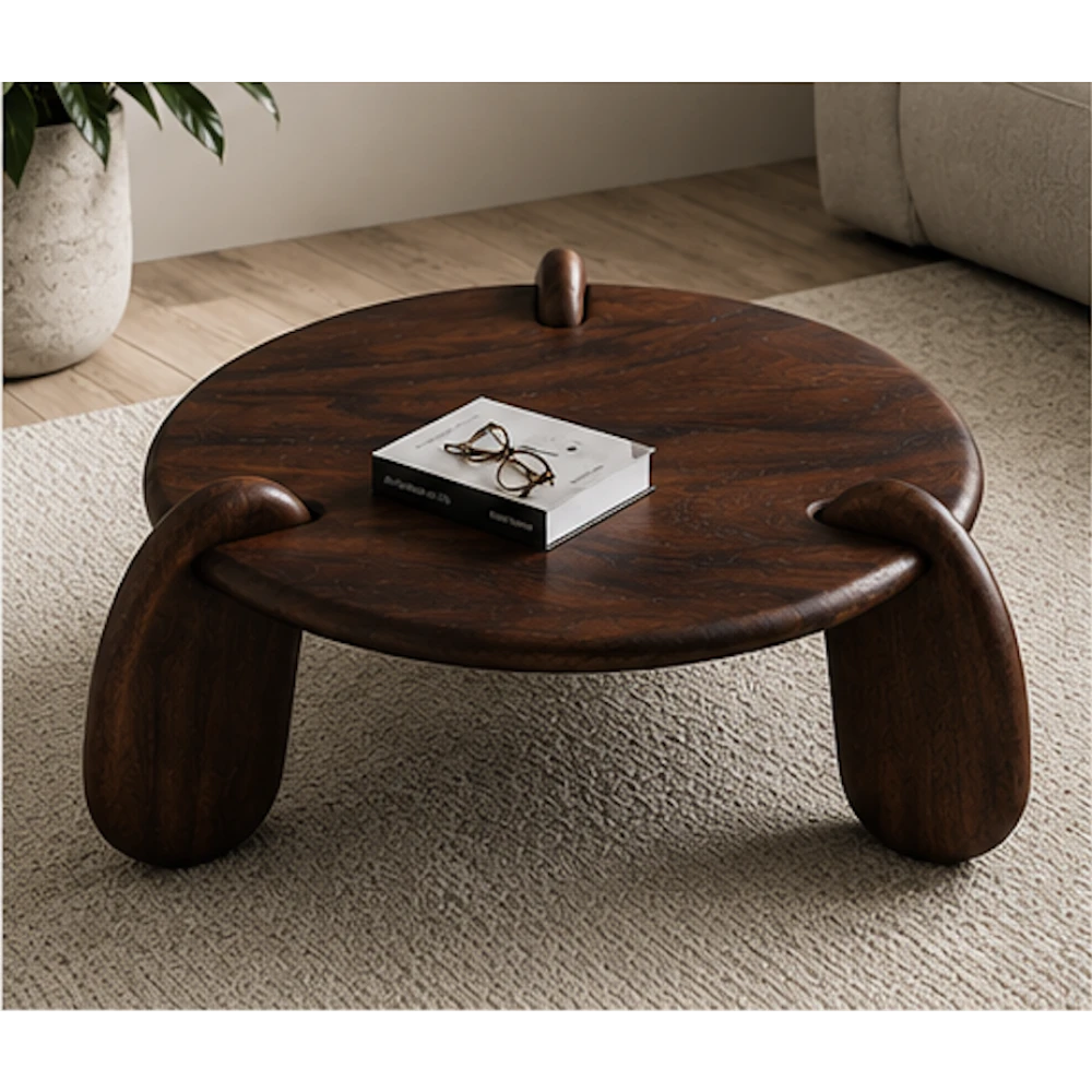 Orchid Homez Veena Wooden Coffee Center Table Living Room