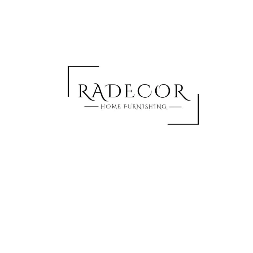 RADECOR Geometric Design Sleek and Spacious Rectangular Chenille Carpet with Binding | Area Rug | Durries for Living Room, Bedroom | 5X7 Feet (210 Cmx152 Cm) Grey