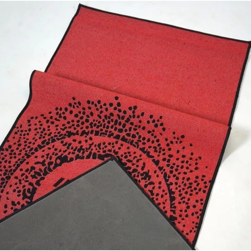 RADECOR 6mm Inhale Exhale Yoga Mat With Anti Skid Backing For Women and Men (183cmx61cm)
