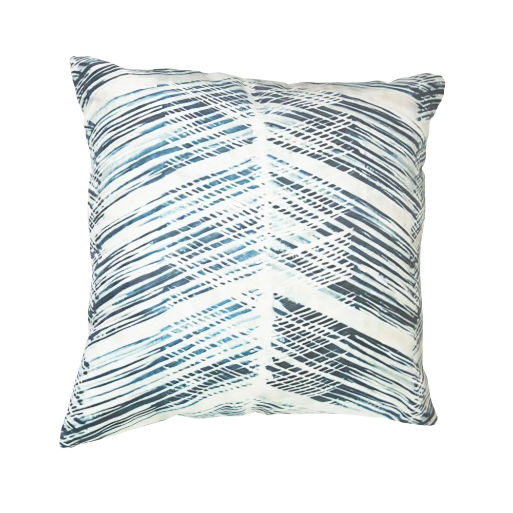RADECOR Abstract Crossline Pattern Cushion Cover Set of 2 | 16x16 inches Square Covers | Premium Poly Spun Fabric | Hidden Zipper | Modern Geometric Cushion Covers for Sofa, Living Room & Bedroom