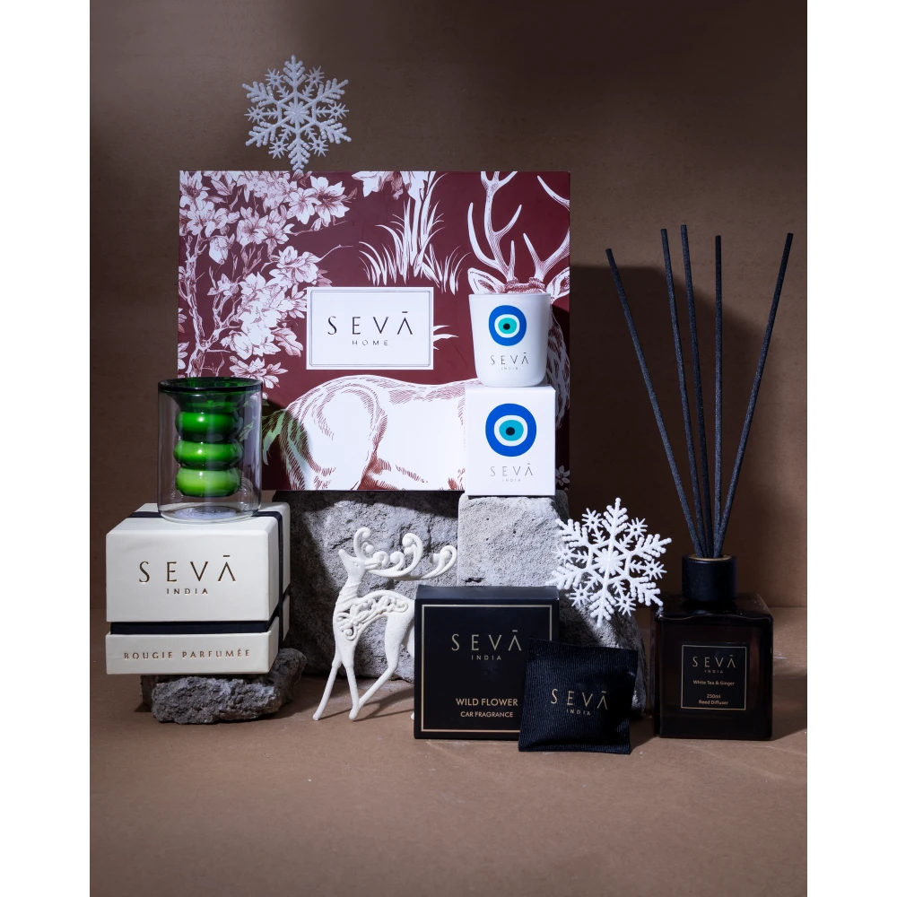 Secret Santa Gift Hamper – Reindeer Print Edition