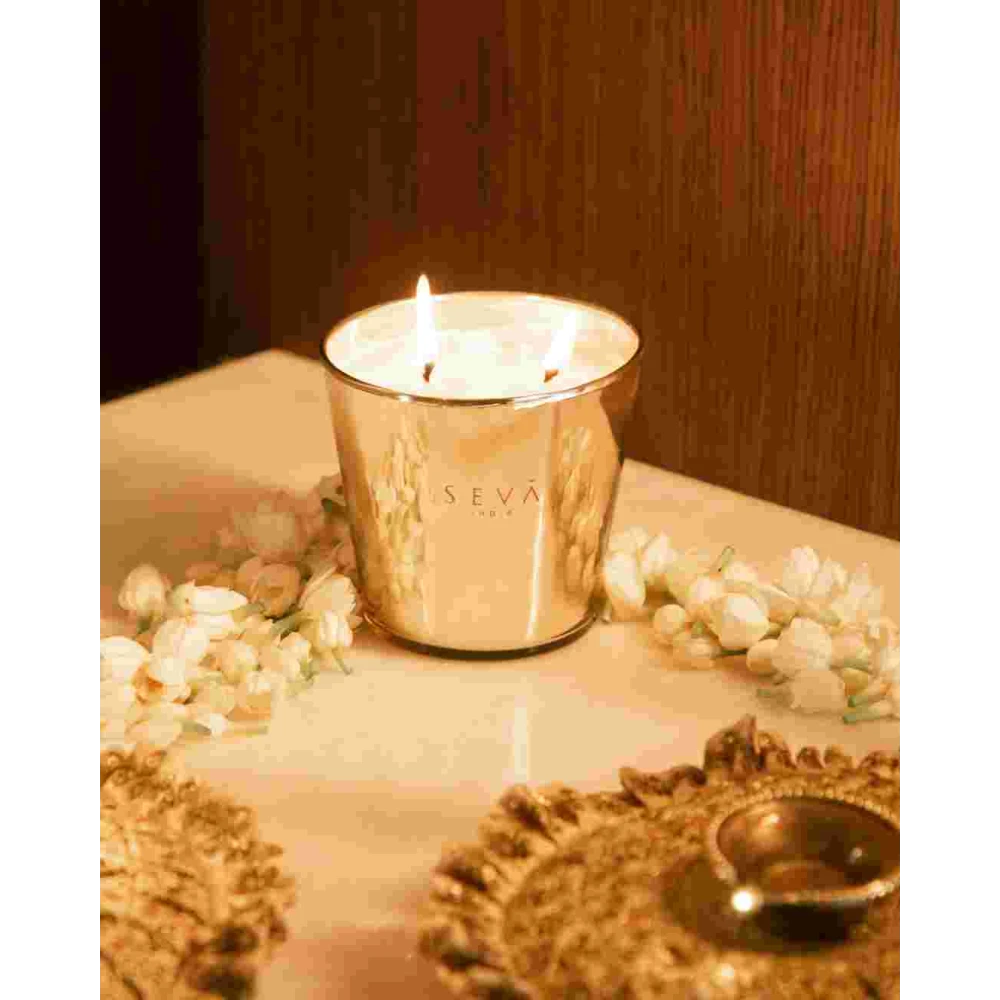 Avante Garde Candle – Classic Gold | Soleil Fragrance | Luxurious Soy Wax Candle