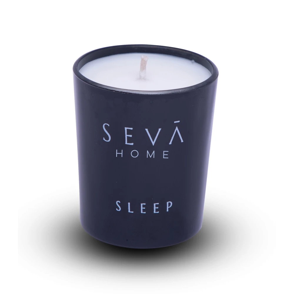 The Vibes – Sleep (Small) | 12-Hour Black Glass Candle for Restful Nights & Relaxation