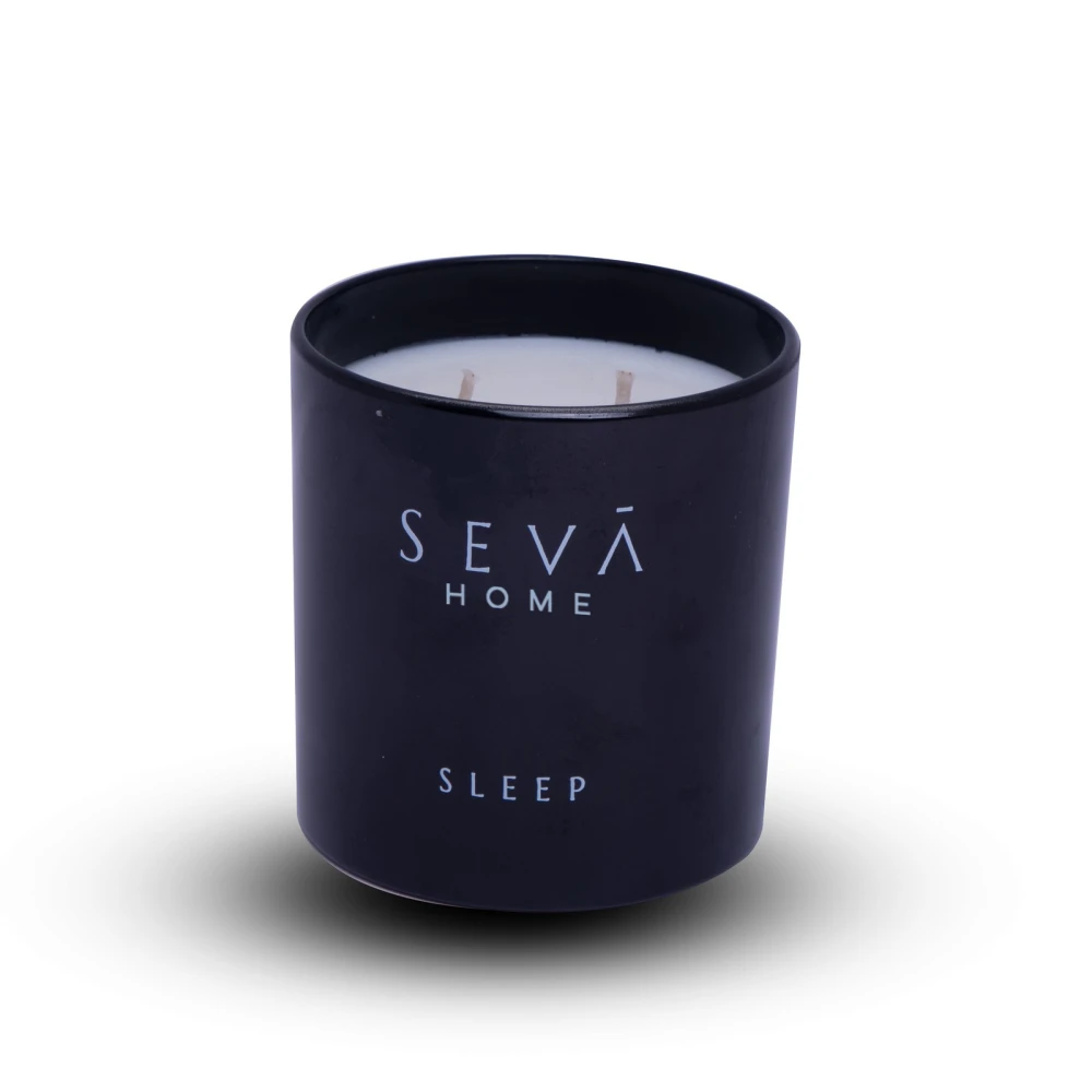 The Vibes – Sleep (Classic) | 30-Hour Black Glass Candle for Deep Relaxation & Restful Nights