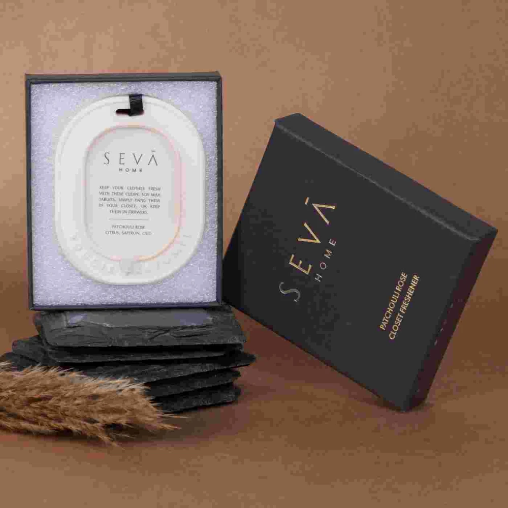 Patchouli Rose Wax Tablet Closet Freshener – Long-Lasting Aroma for Wardrobes & Drawers