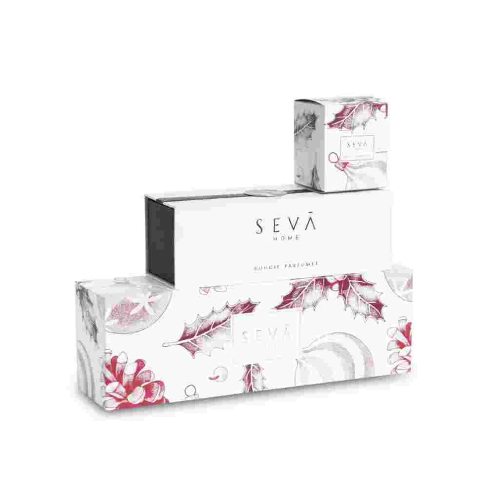 Ornament Cheer Gift Hamper – Enchanté Collection (Festive Trio + Travel Candles)