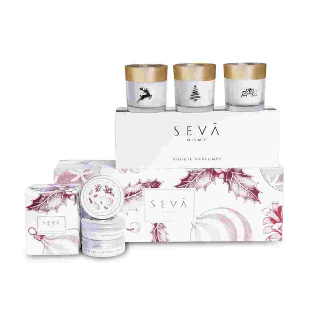 Ornament Cheer Gift Hamper – Enchanté Collection (Festive Trio + Travel Candles)