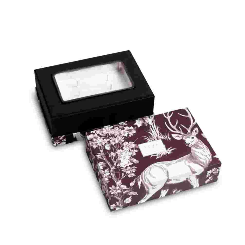 Ruby Jewel Candle – Reindeer | Winter Woods Fragrance | 40-Hour Burn Time