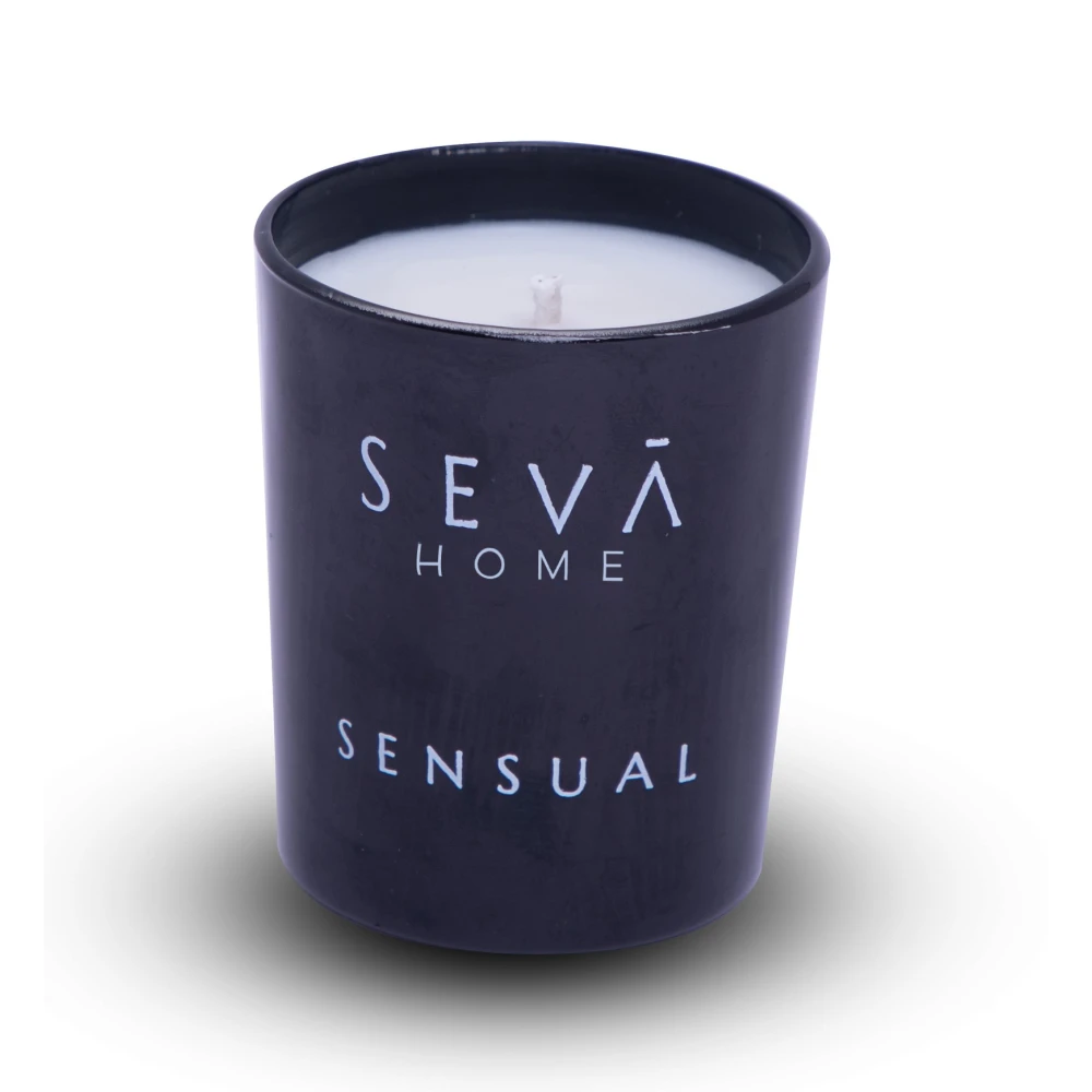The Vibes – Sensual (Small) | Black Glass Candle for Intimate Ambiance & Passion