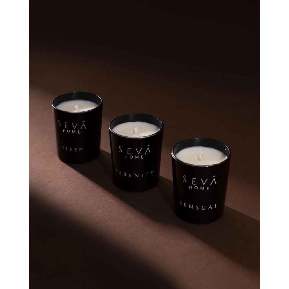 The Vibes – Set of 3 Small Candles | Sleep, Sensual & Serenity Aromatherapy Collection