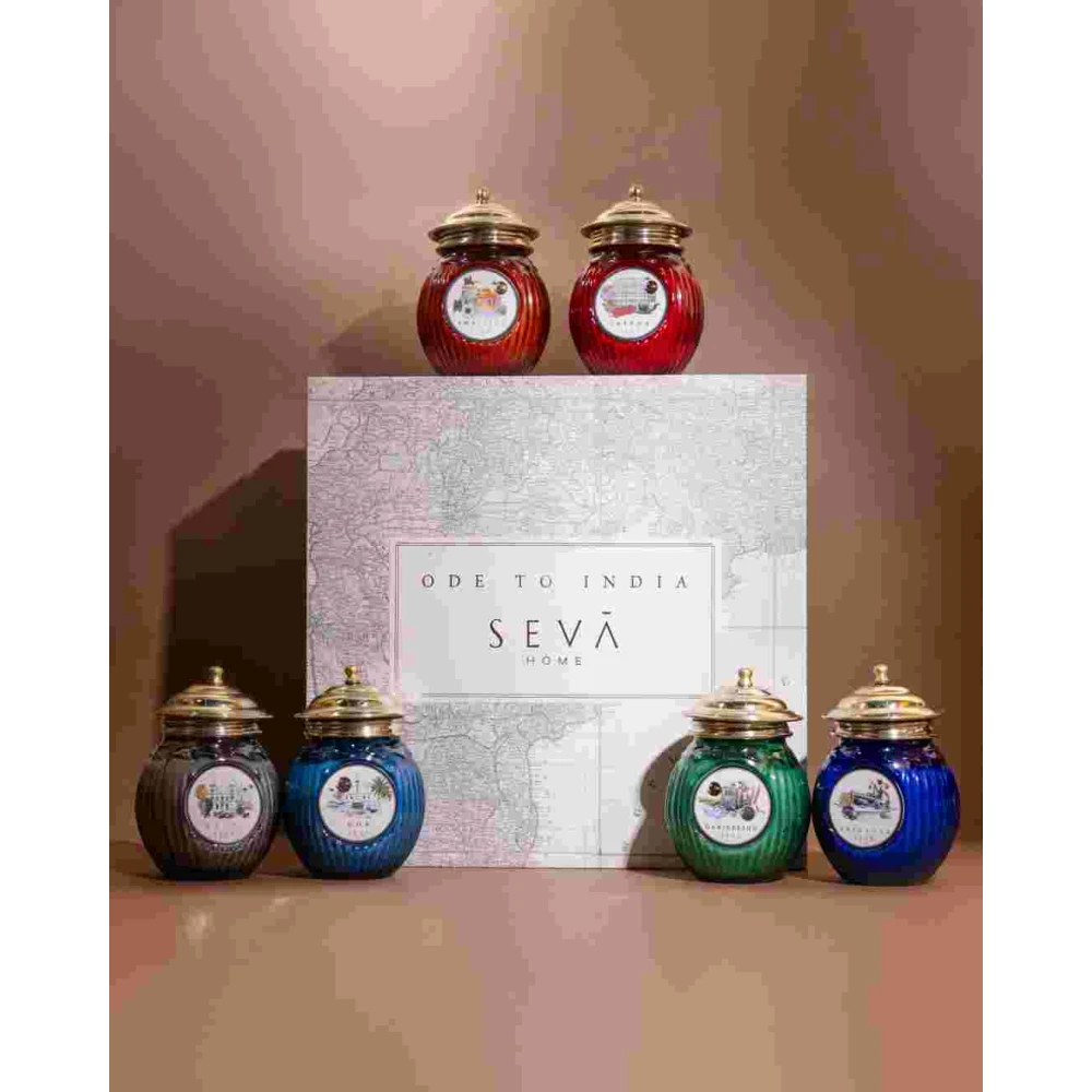Ode to India Candle Collection – Set of 6 Fragrances Inspired by Iconic Indian Cities
