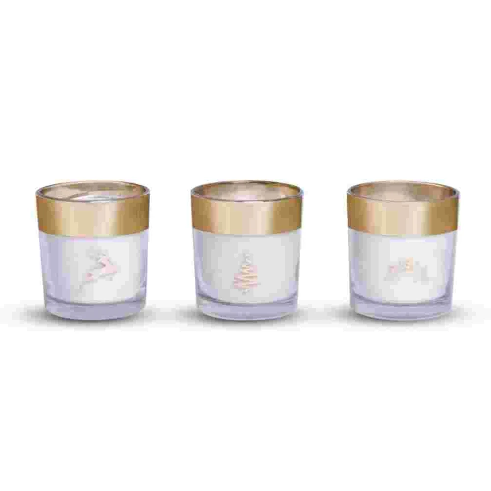 Enchanté Collection – Festive Trio Scented Candles | Christmas Tree, Mistletoe & Reindeer