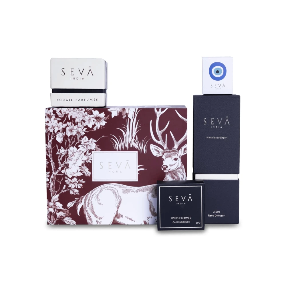 Secret Santa Gift Hamper – Reindeer Print Edition