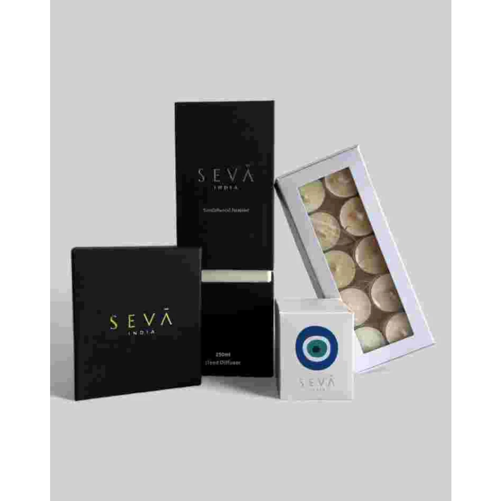 Mum’s Care Gift Hamper – Fragrance-Filled Mother's Day Gift Set with Diffuser, Candles & Closet Freshener