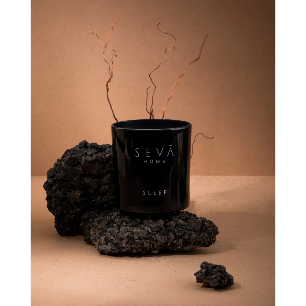 The Vibes – Sleep (Classic) | 30-Hour Black Glass Candle for Deep Relaxation & Restful Nights