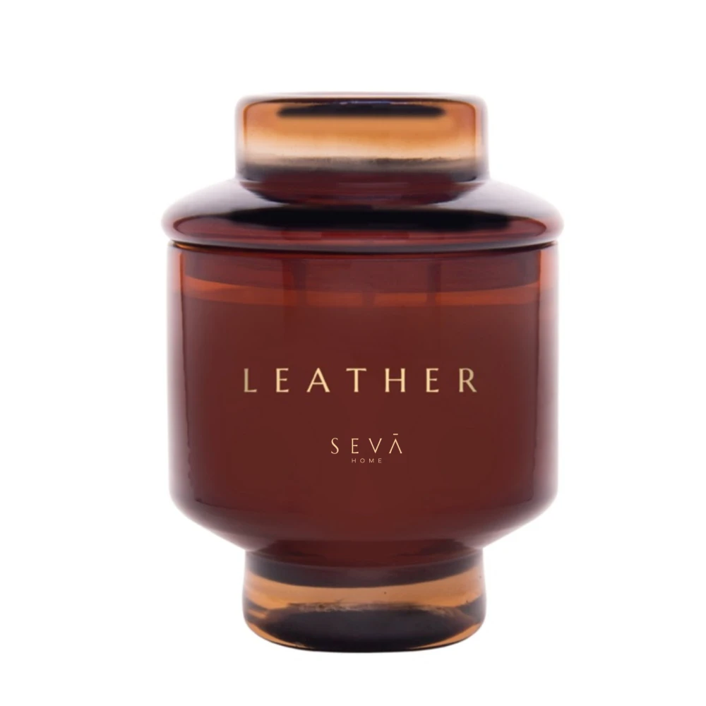 The Manhattan – Leather Scented Candle (Large)