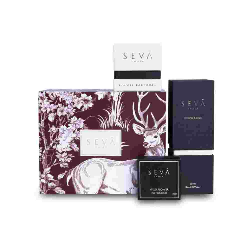 Mistletoe Magic Christmas Gift Hamper – Reindeer Print Edition