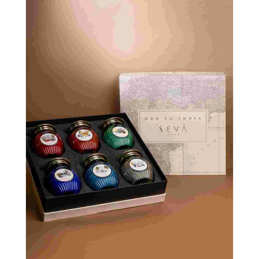 Ode to India Candle Collection – Set of 6 Fragrances Inspired by Iconic Indian Cities