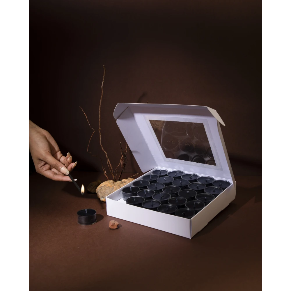 Noir Scented Tea Lights – Set of 50