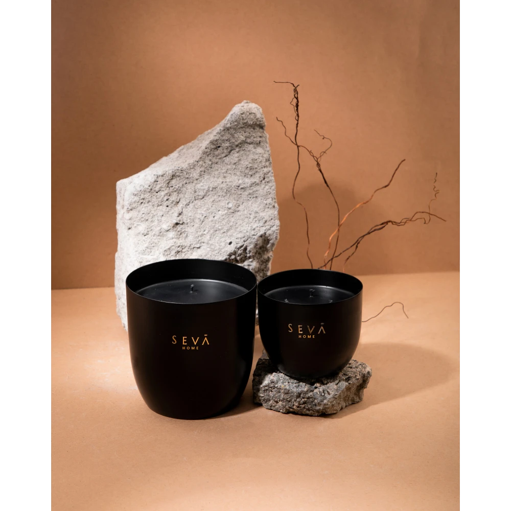 Heirloom Noir Scented Candle Set of 2 – Black Classic & Large Luxury Soy Wax Candles