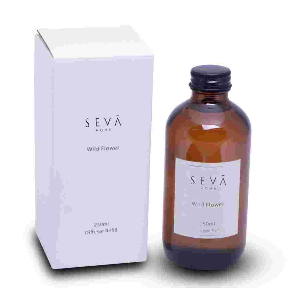 Wild Flower Diffuser Refill – 250ml | Floral & Uplifting Home Fragrance