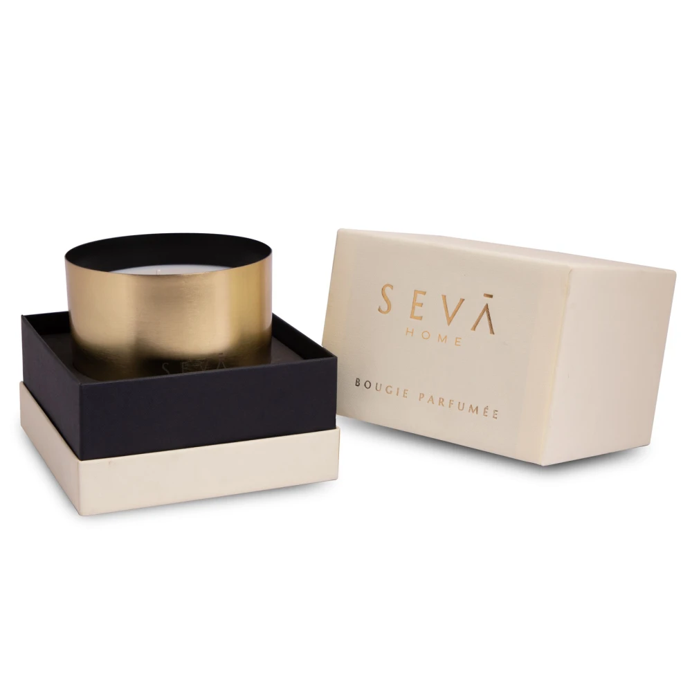 Heirloom Bloom Scented Candle Set of 2 – Gold Classic & Large Sizes