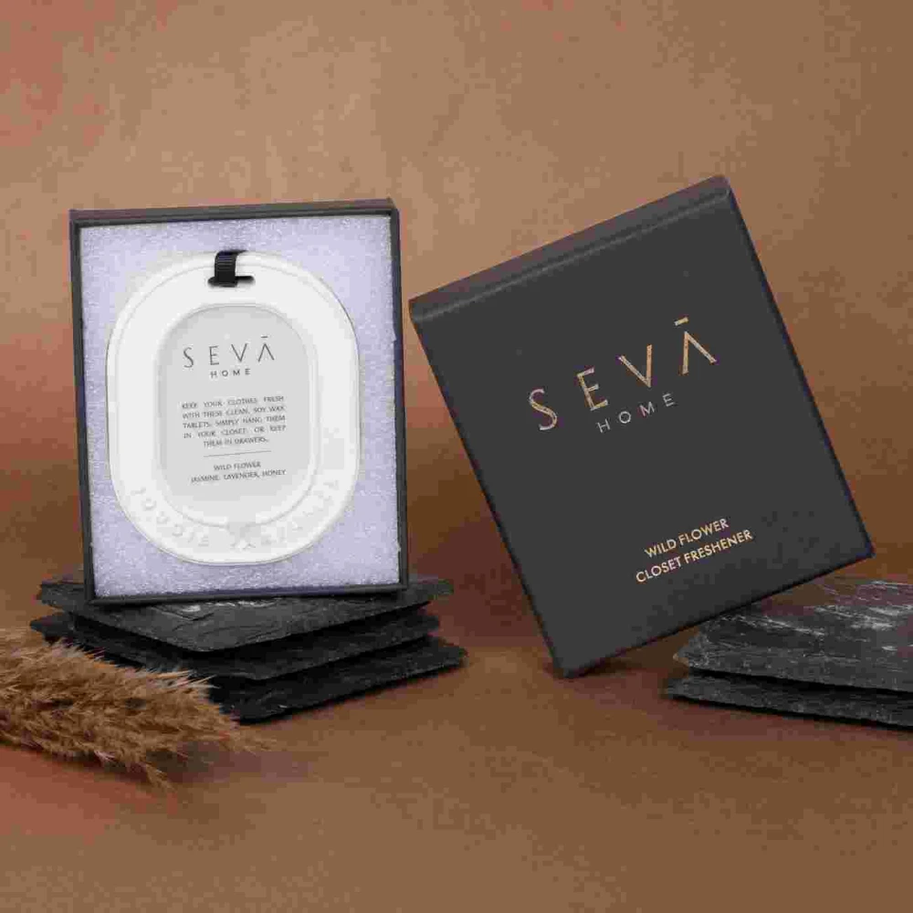 Wild Flower Wax Tablet Closet Freshener – Long-Lasting Floral Aroma for Wardrobes & Drawers