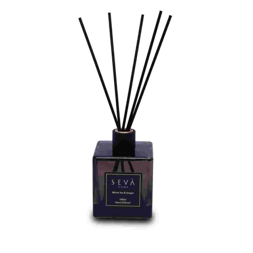 White Tea Reed Diffuser – 500ml | Refreshing Citrus & Floral Home Fragrance