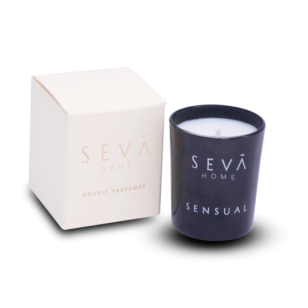 The Vibes – Sensual (Small) | Black Glass Candle for Intimate Ambiance & Passion