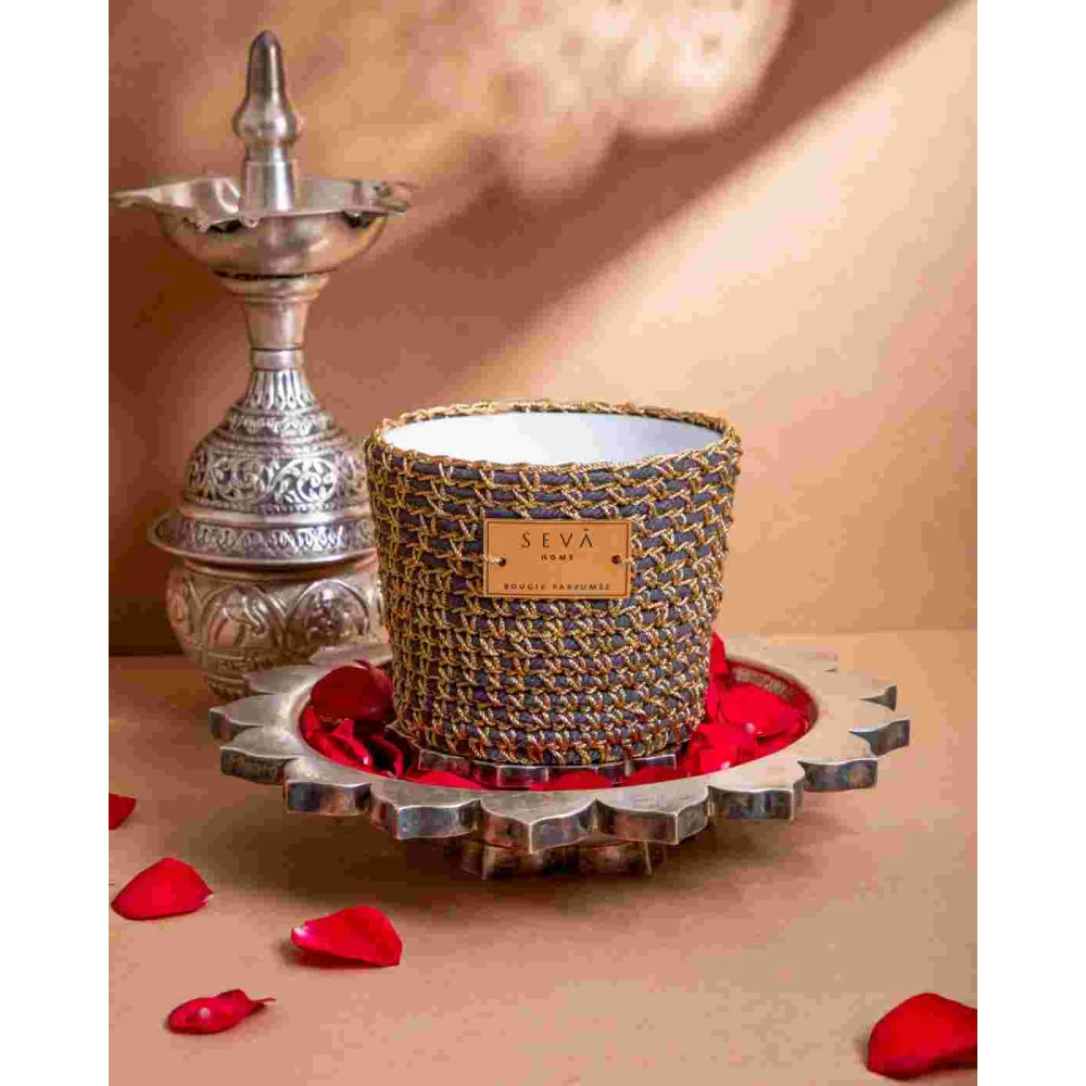 Avante Garde – Artisan Medium Candle – Boho Macrame Edition