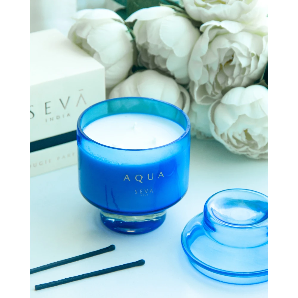 The Manhattan - Aqua (Grande) | Coastal Breeze Scented Luxury Candle