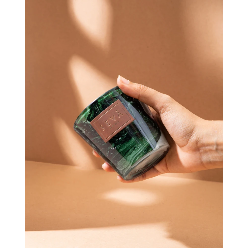 Avante Garde Berries Candle – Classic Marble Glass Jar Edition