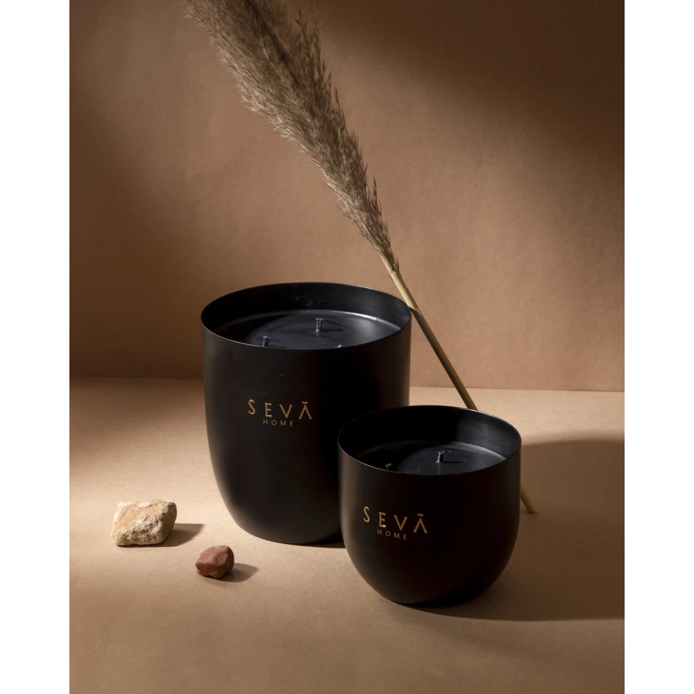 Heirloom Noir Scented Candle Set of 2 – Black Classic & Large Luxury Soy Wax Candles