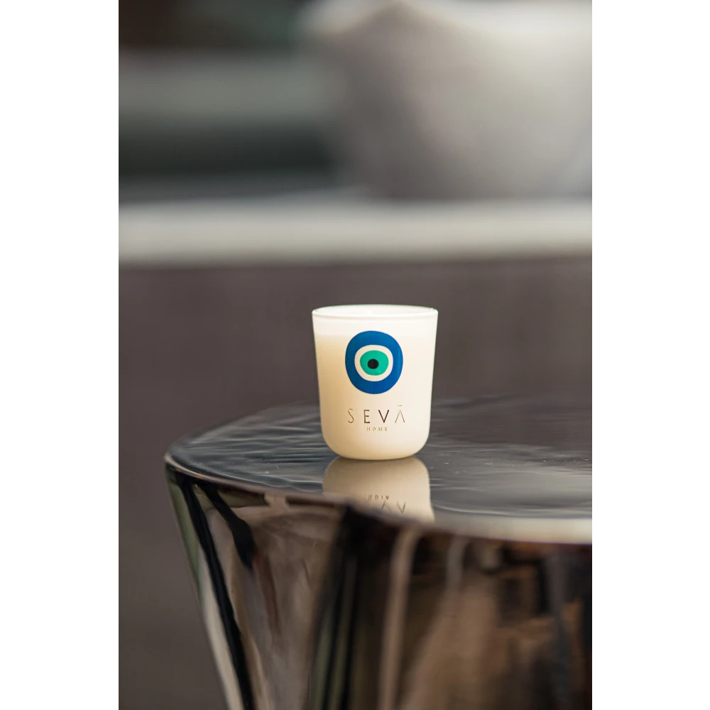 Evil Eye Candle – Patchouli Rose & Luxury Oud Fragrance