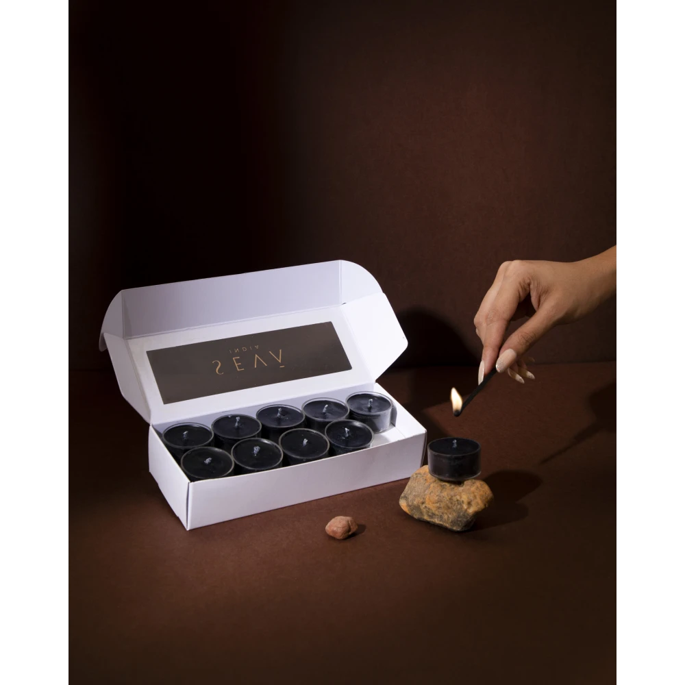 Noir Scented Tea Lights – Set of 20