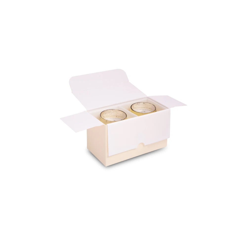 Royal Candle Set of 2 (Gold) – Blanc | Tropical Vanilla & Coconut Luxury Candles