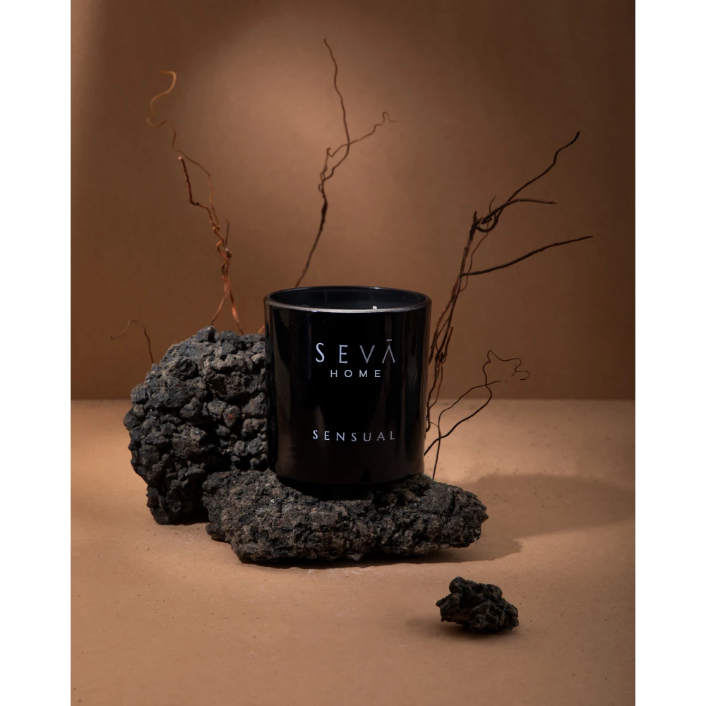 The Vibes – Sensual (Classic) | 30-Hour Black Glass Candle for Intimate & Restorative Ambiance